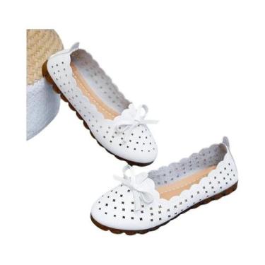 Imagem de Sandálias Femininas De Verão Com Sola Macia, Respiráveis, Vazadas, Ver