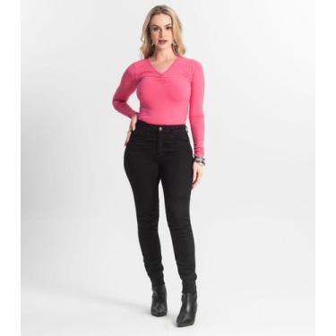 Imagem de Calça Jeans Feminina Endless Preto, 34, Preto