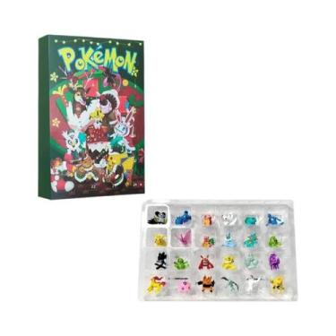 Imagem de 24 Figuras De Ação Pokémon Pikachu Charizard Em Caixa De Calendário De