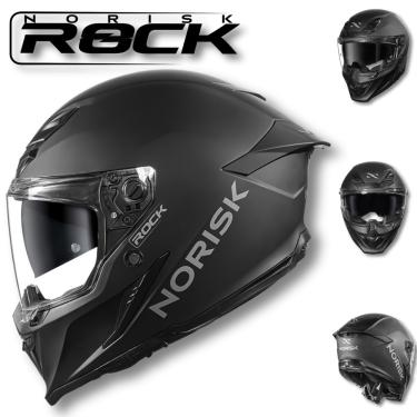 Imagem de Capacete NORISK Rock Monocolor Preto Fosco