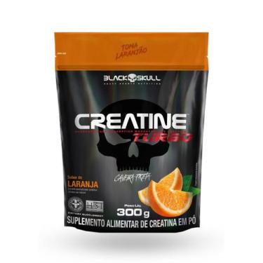 Imagem de Crea tina Turbo  Black Skull  Refil  300g  Laranja  En ergia e Desempe
