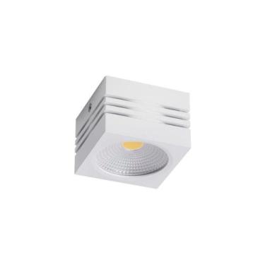 Imagem de Spot De Sobrepor Nordecor Viena Led 10w Bivolt Branco 3000k Luz Amarel