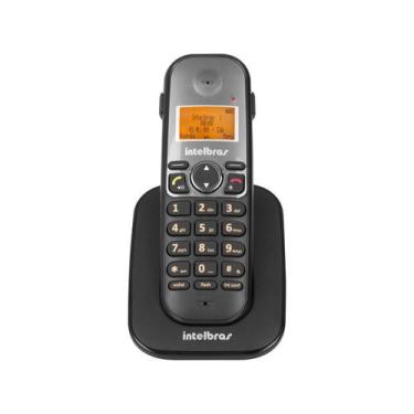 Imagem de Ramal Telefone Adicional Sem Fio Intelbras Ts 5121 Preto
