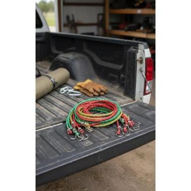 Imagem de Corda Elástica Bagageiro Moto Bike 1m - Kit 10 Unidades - Congratulati