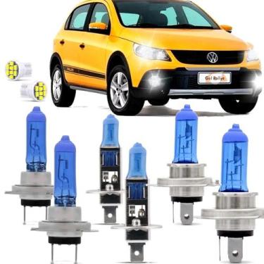 Imagem de Lampadas Gol Rallye Saveiro Cross G5 Farol Milha e Farolete - TECH ONE