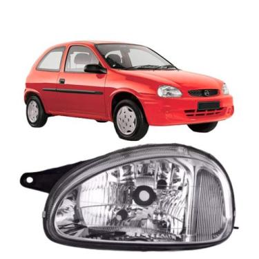 Imagem de FAROL CHEVROLET CORSA WIND 1994 A 2000 CROMADO DIREITO vd - BBS / AI