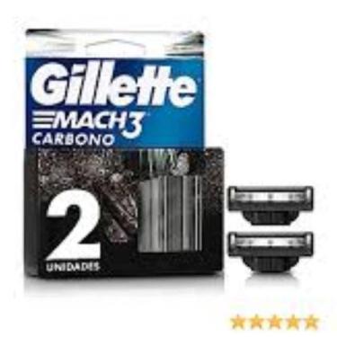 Imagem de Carga para Gillette MACH3 Carbono com 2 unidades