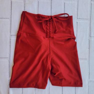 Imagem de Short Levanta Bumbum Com Cordinha Bermuda Fitness Academia - PIJAMAS V