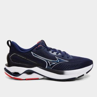 Imagem de Tênis Mizuno Wave Dynasty 8 Masculino, Marinho, 39