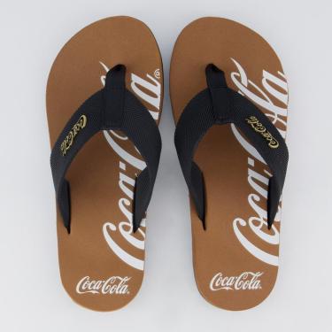 Imagem de Chinelo Coca Cola Wave Spencerian Masculino-Masculino