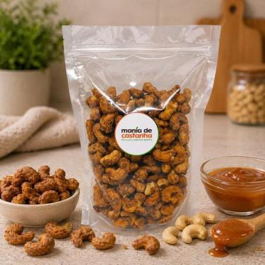 Imagem de Castanha de Caju Caramelizada 1kg - Mania De Castanha