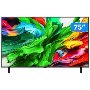 Imagem de Smart TV LG QNED MiniLED 4K 75" Polegadas com WebOS 25 e Processador 8