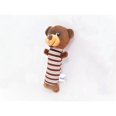 Imagem de Brinquedo De Pelúcia Para Cães C/ Apito Home Pet - N 2, URSINHO