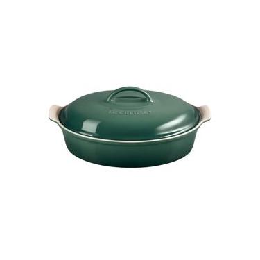 Imagem de TRAVESSA OVAL LE CREUSET HERITAGE 36CM EM CERÂMICA VERDE ARTICHAUT 710064007950080