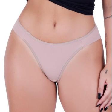 Imagem de Calcinha Fio Dental Dupla Tradicional Feminina Clamar em Cotton - 3440
