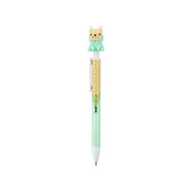 Imagem de Lapiseira 0.7mm Divertida Pug BRW Cor:Verde Pastel, Verde Pastel