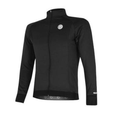 Imagem de Jaqueta Ciclismo Masculina Training Thermal Mauro Ribeiro, M, Preto