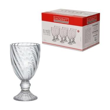 Imagem de Conjunto de 6 Taças Elysée para Água e Vinho 325ml TCVN021 - Hauskraft