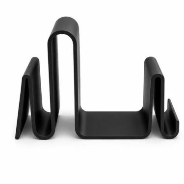 Imagem de Suporte Vertical Para Notebook E Livros Organizador De Mesa 30cm Minim