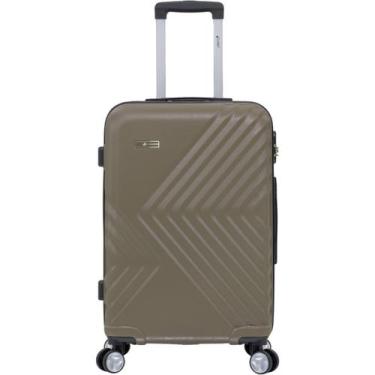 Imagem de Mala de Viagem Bordo Porte Pequeno Rodas 360 ABS Resistente Cadeado co
