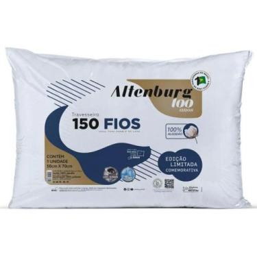 Imagem de Travesseiro 100% Algodão 150 Fios Antialérgico - Altenburg