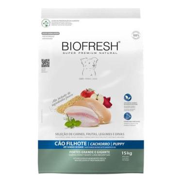 Imagem de Ração Biofresh Cães Filhotes Porte Grande E Gigante 15Kg - Brf