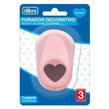 Imagem de Furador Decorativo Tilibra 25mm - Coração