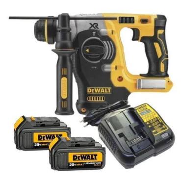 Imagem de Martelete Perfurador Romp. Sds Plus 2 Baterias Dewalt Dch273