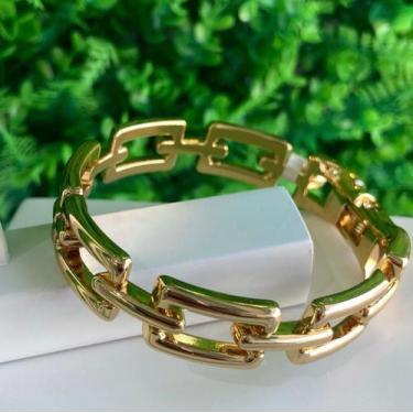 Imagem de Bracelete dourado - Nabelle Acessorios 