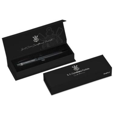 Imagem de Caneta Executiva Times Corinthians Com Estojo Para Presente - Brasfoot