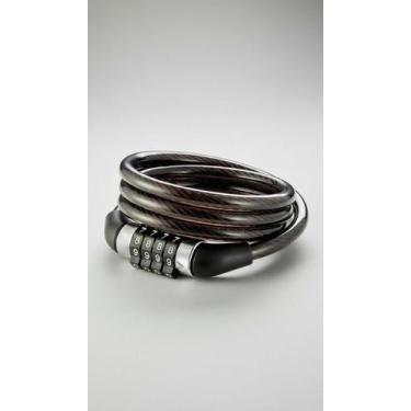 Imagem de Cadeado Flexível com Segredo 1m 8mm Preto - Congratulations Store