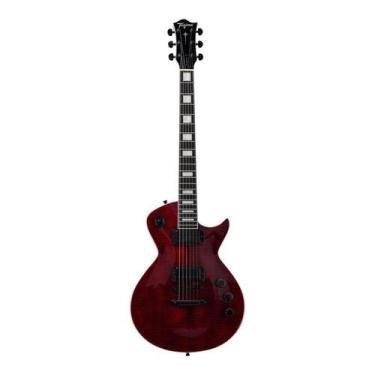 Imagem de Guitarra Tagima Single Cut Almach TRD Transparent Red HH FL