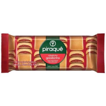 Imagem de Biscoito Recheado Goiabada Piraquê - Roladinho Goiabinha Piraquê 100g