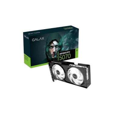 Imagem de Placa de Video GALAX GeForce RTX 5070 2X 1-CLICK OC 12GB - MSI