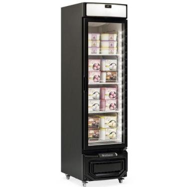 Imagem de Freezer Vertical Ar Forcado Gelopar Degelo Automatico 315L Porta de Vi