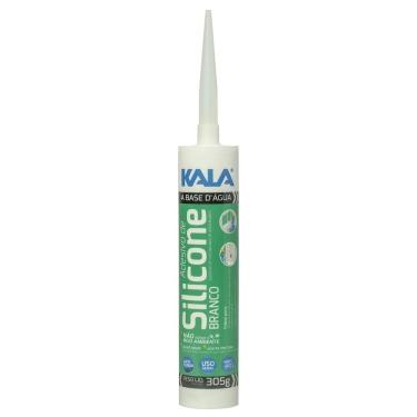 Imagem de Silicone Base D'água Kala Resistente a UV com Alta Flexibilidade Branco Kala 305g