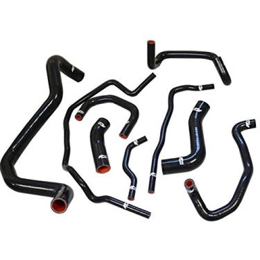 Imagem de Kit Mangueiras de Radiador de Água em Silicone para VW/Audi Golf MK4 1.8t 20v - Preto