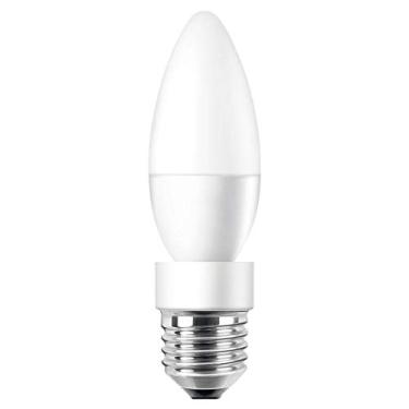 Imagem de VELA LED LEITOSA E14 E27 6W 2700K 127/220V