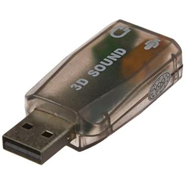 Imagem de MD9 Placa de som USB 5.1 Canais - Cinza
