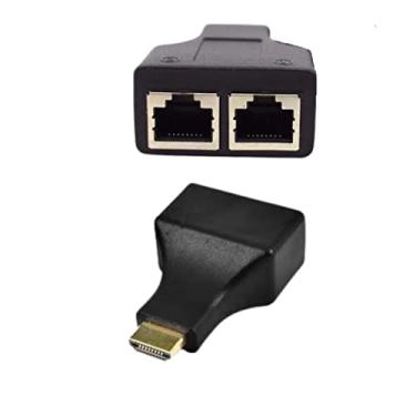 Imagem de CONVERSOR CABO HDMI X CABO DE REDE RJ45 (CAT-5E/6) LE-5547