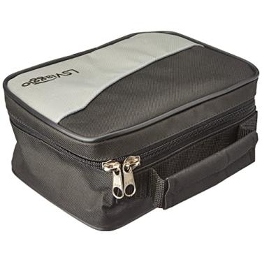 Imagem de Necessaire Organizadora NC6105, LS Bolsas, preta, 23 x 17 x 11 cm