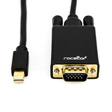 Imagem de Rocstor Cabo mini DisplayPort de 1,8 m para VGA M/M HD-15 macho banhado a ouro