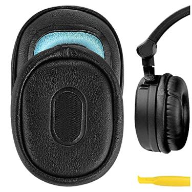 Imagem de Fone de ouvido Geekria para fone de ouvido Sony Mdr-Nc40 de substituição, almofadas de orelha/almofadas de orelha/tampas de ouvido/peças de reparo de almofadas de orelha (preto)