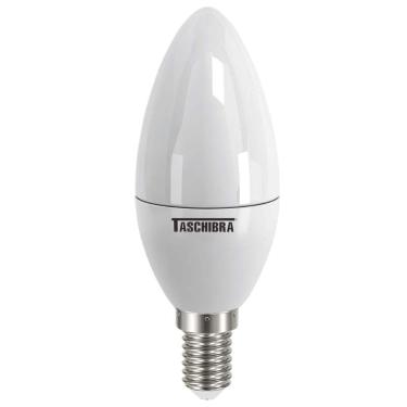 Imagem de Lâmpada LED Vela TVL 06 Taschibra 6500K E-14 - 4W