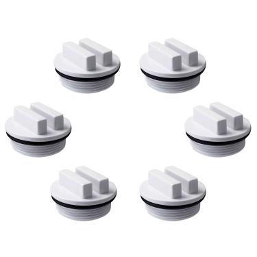 Imagem de Tomada de inverno ATIE de 3,8 cm para spa com filtro rosqueado SP1022C receptáculos com anel de vedação para plugue de inverno de drenagem de filtro Hayward (pacote com 5)