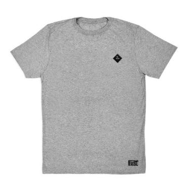 Imagem de Camiseta Masculina Plus Size Prime Wss Diamond Gray - Web Surf Shop -