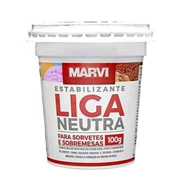 Imagem de Estabilizante Liga Neutra Para Sorvetes E Sobremesas M10 100g Marvi
