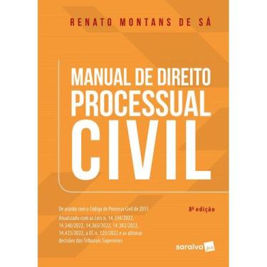 Imagem de Livro - Manual De Direito Processual Civil - Renato De Sá - Saraiva