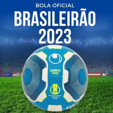 Bola de Futebol Campo Uhlsport Pro Oficial Brasileirão Série C e D