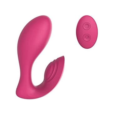 Imagem de Vibradores Duas Cabeças Clitóris Estimulador Vibratório Ponto Massagem Brinquedo Sexual Para Mulher Zatla Shop (Rosa)